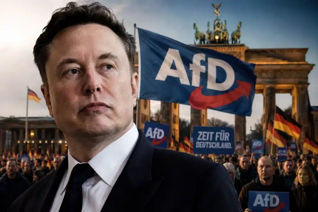 Testo alternativo (ALT): Elon Musk e AfD, post su X del dicembre 2024 rilanciato prima del voto in Sassonia-Anhalt Titolo: Elon Musk AfD frase riciclata voto Sassonia-Anhalt Didascalia: La frase di Musk sull'AfD risale al dicembre 2024 e torna a circolare a diciotto giorni dalle elezioni in Sassonia-Anhalt. Descrizione: Immagine di apertura dell'editoriale sull'uso di X come piattaforma di intervento politico nelle democrazie europee.