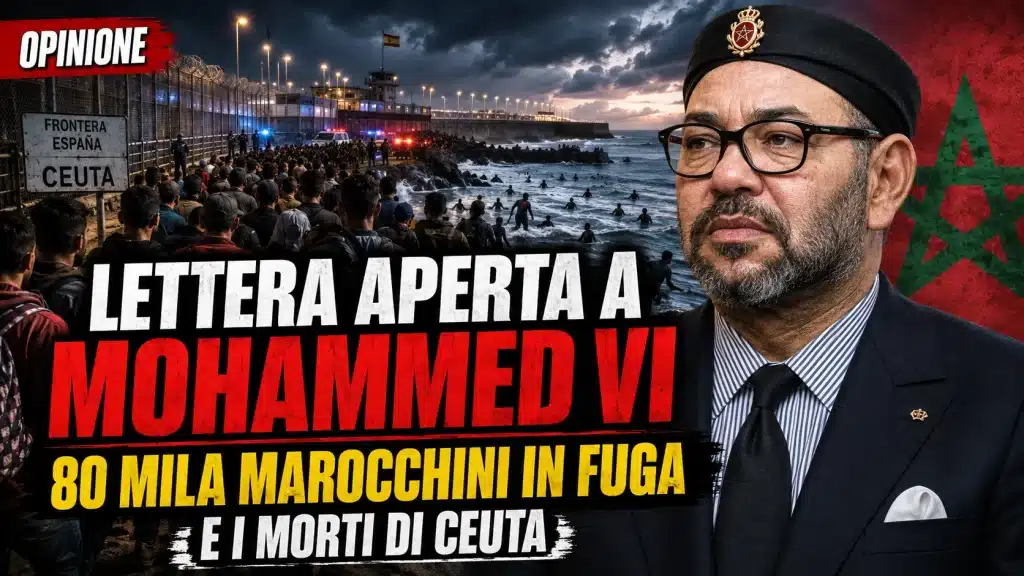Mohammed VI e la crisi di Ceuta con migliaia di marocchini in fuga verso la frontiera