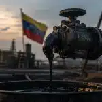 Petrolio venezuelano, cosa c’è davvero dietro l’accordo con Trump 8 Greggio extra pesante venezuelano cola denso da una valvola industriale