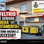 Comune di Sassofeltrio: scrisse «provvederà allo spostamento», i cassonetti sono ancora lì 12 comune sassofeltrio sindaco fabio medici cassonetti 2026