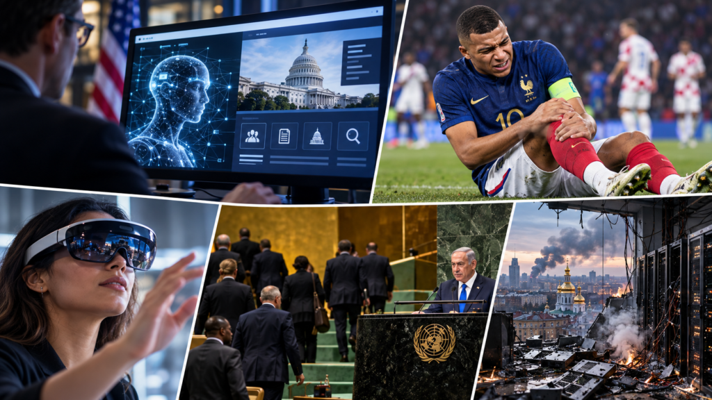 Cosa è successo oggi 26 settembre 2026: OpenAI, Mbappé, Netanyahu, Meta VR e Ucraina