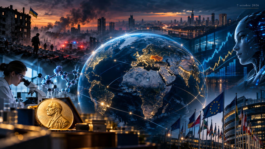 Cosa è successo oggi 7 ottobre 2026: guerra in Ucraina, economia, scienza e intelligenza artificiale