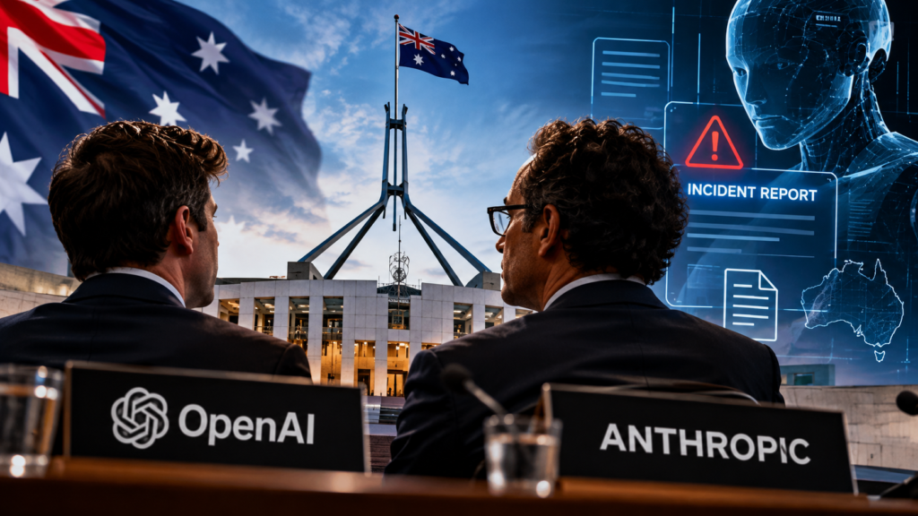 OpenAI e Anthropic discutono in Australia l’obbligo di segnalare gli incidenti causati dagli agenti AI