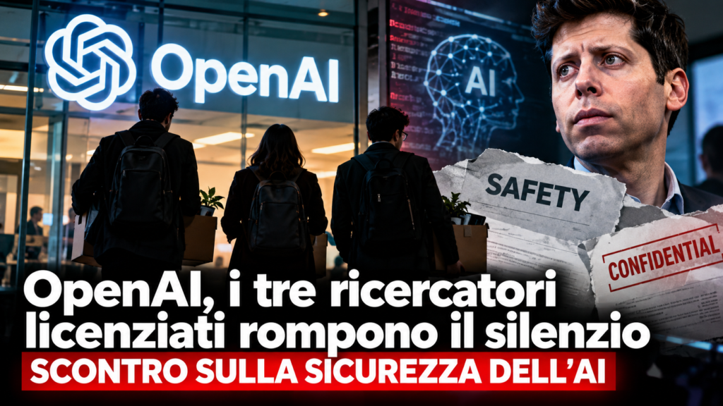 OpenAI, tre ricercatori licenziati contestano la decisione e riaprono il dibattito sulla sicurezza AI